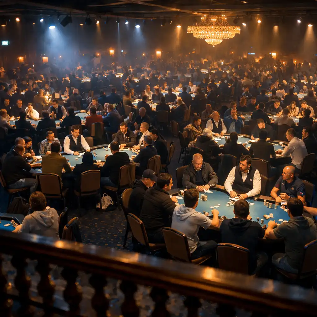 Poker turnajová hala