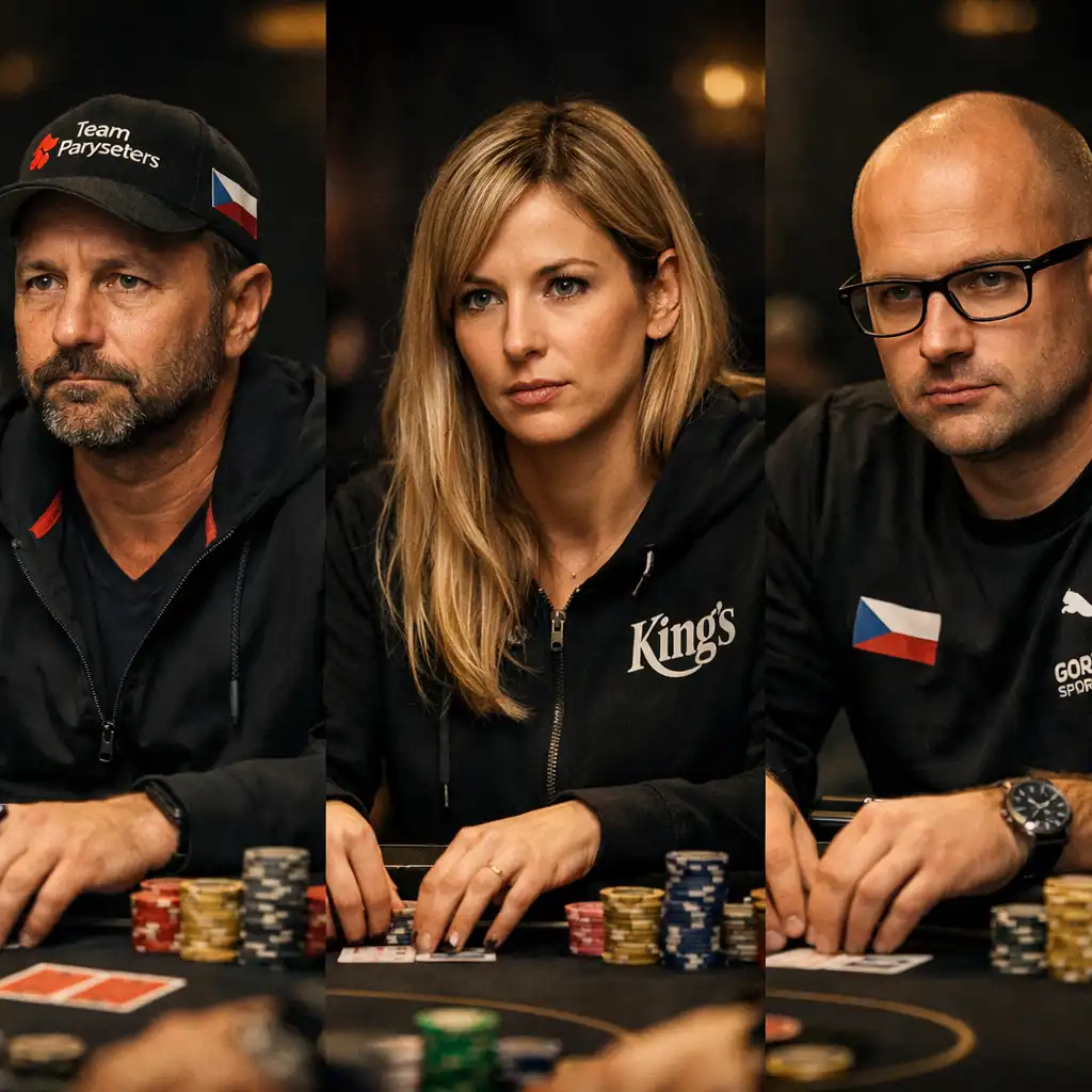 Poker hráč portrét