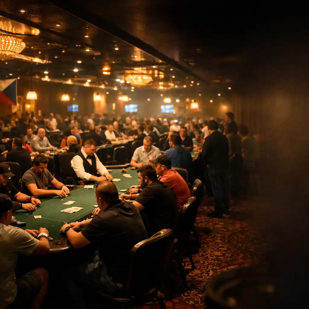 Atmosféra pokerového turnaje